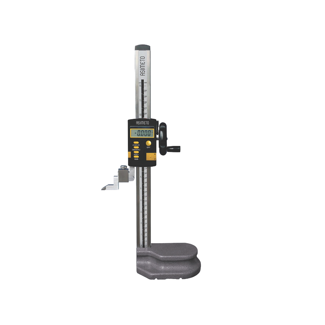 ASIMETO Single Beam Digital Height Gauges with Hand Wheel series 626