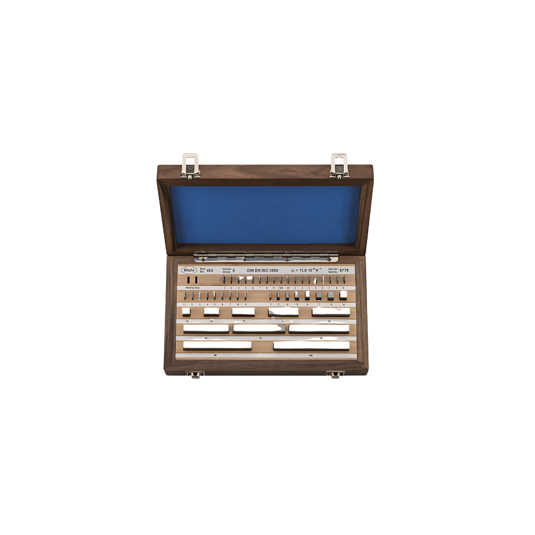 MAHR Rectangular Gage Block Set Made of Steel MarGage 404