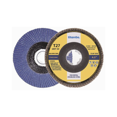 TITANGO ABRASIVE X-LOCK ZIRCONIA ALUMINIUM FLAP DISC
