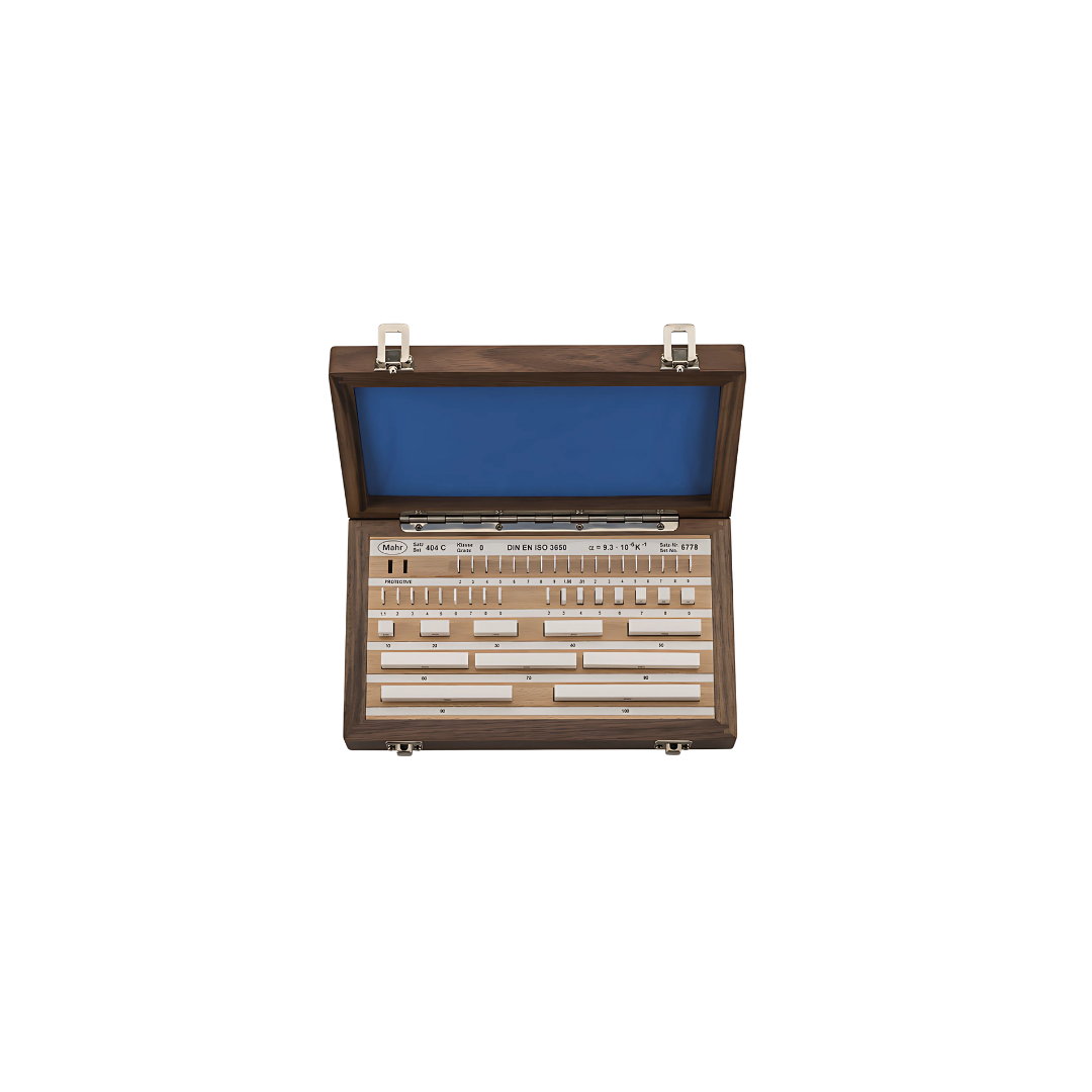MAHR Rectangular Gage Block Set Made of Ceramic MarGage 405 C