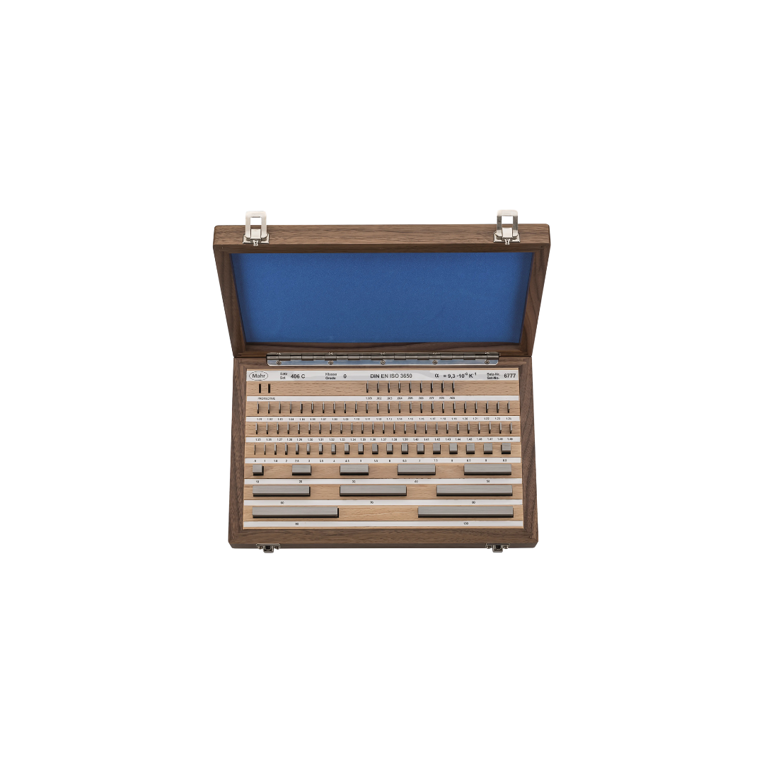 MAHR ectangular Gage Block Set Made of Steel MarGage 406