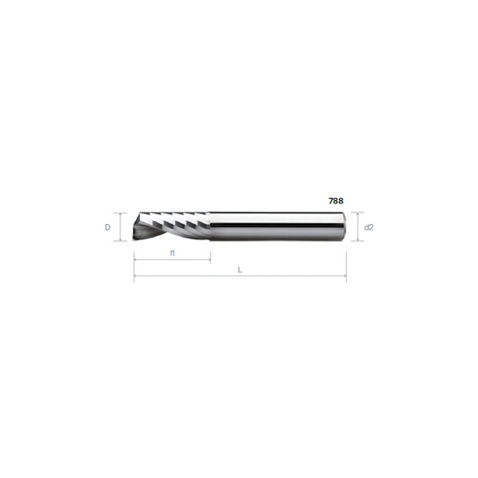 HMPT AL SE SINGLE FLUTE ENDMILLS 788/924
