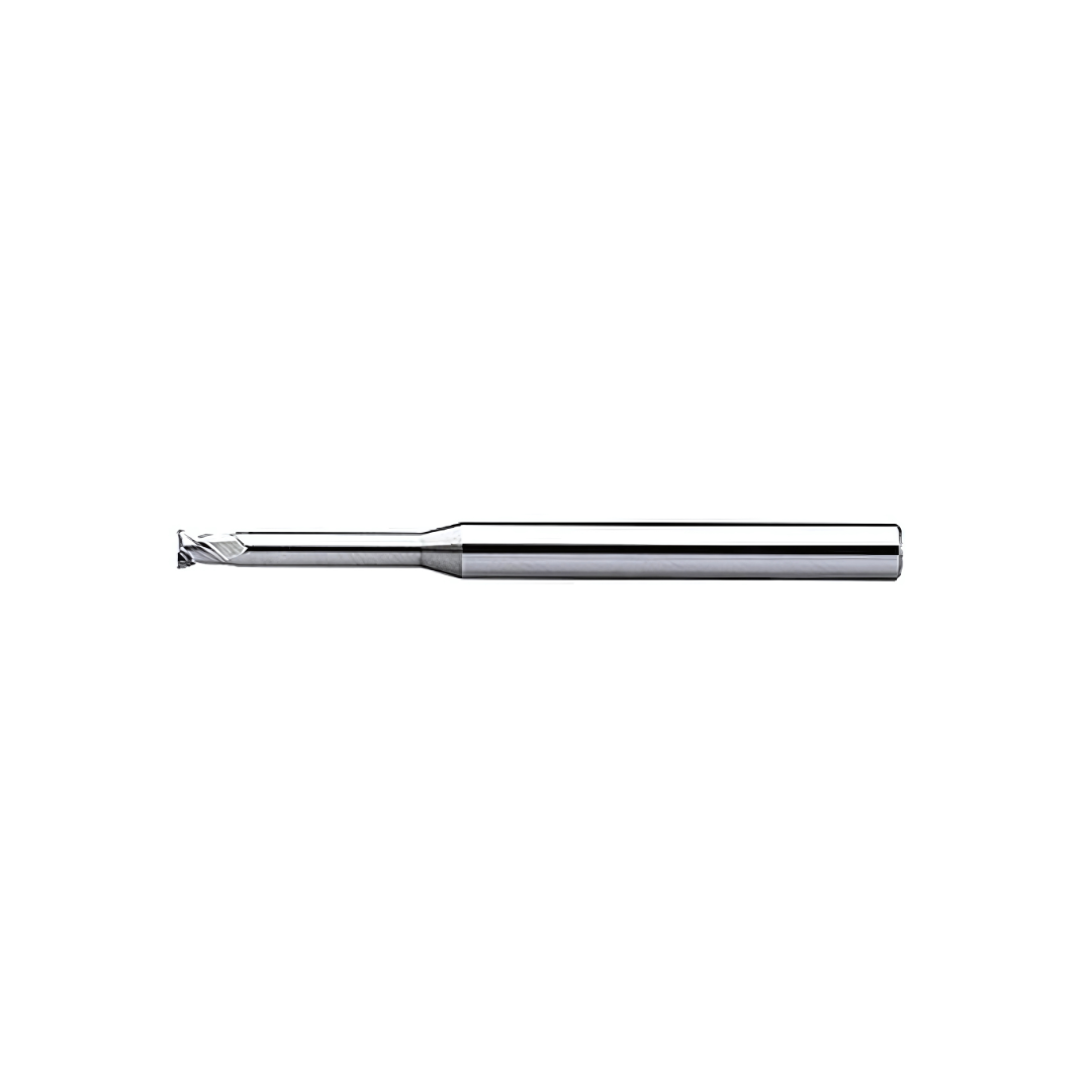 HPMT AL SE MINIATURE ENDMILLS WITH LONG NECK, 2 FLUTES G68