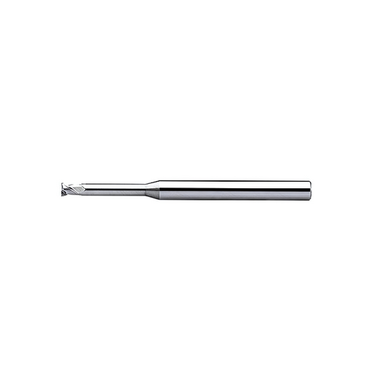 HPMT AL SE MINIATURE ENDMILLS WITH LONG NECK, 2 FLUTES G68