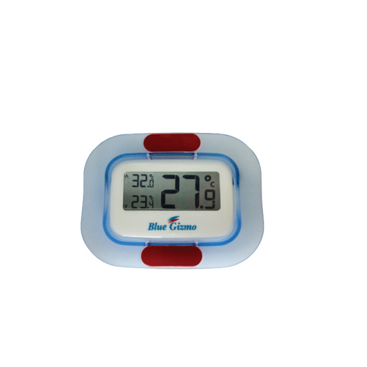 BLUE GIZMO Digital Freezer-Fridge Thermometer BG-TM-100