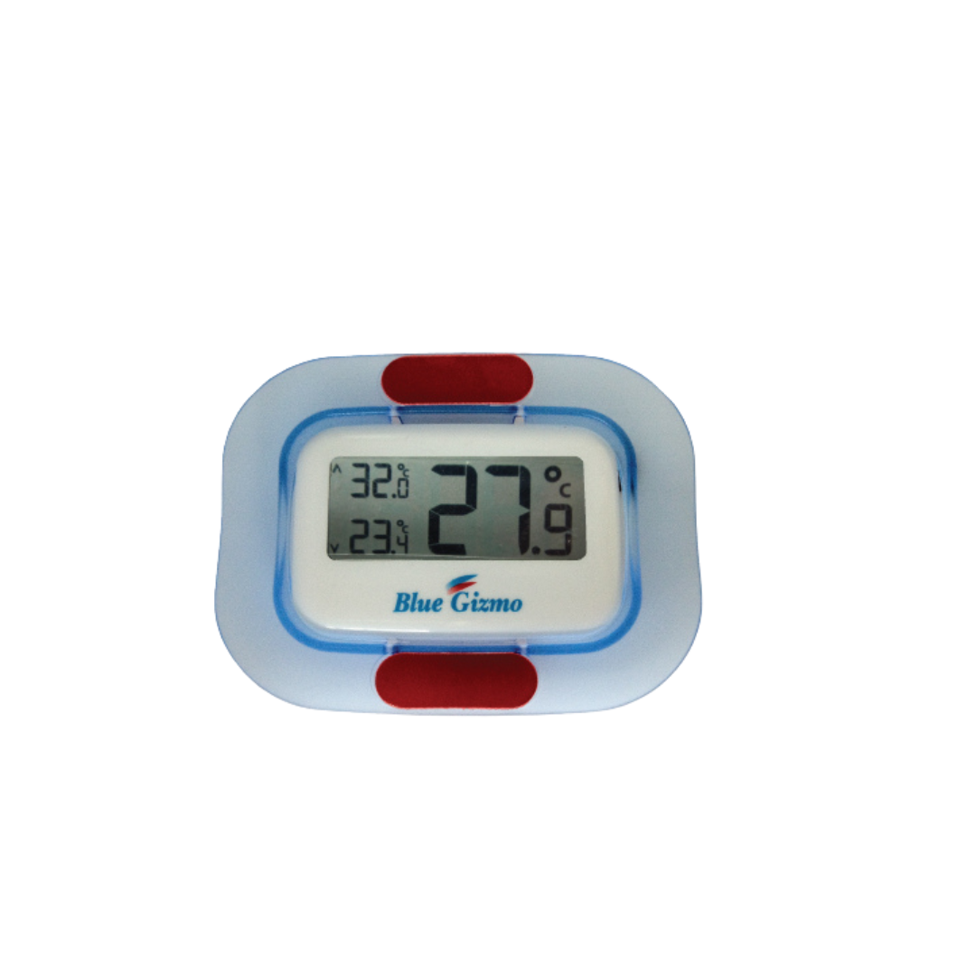 BLUE GIZMO Digital Freezer-Fridge Thermometer BG-TM-100