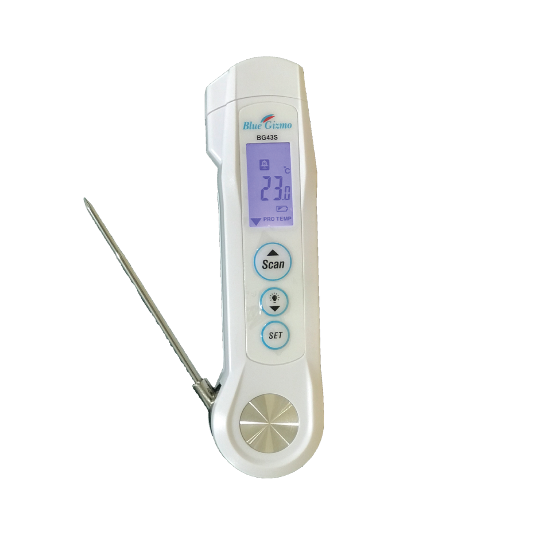 BLUE GIZMO 2-IN-1 IR Thermometer BG43S
