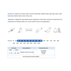 TITANGO ABRASIVE CERAMIC ABRASIVE BELT