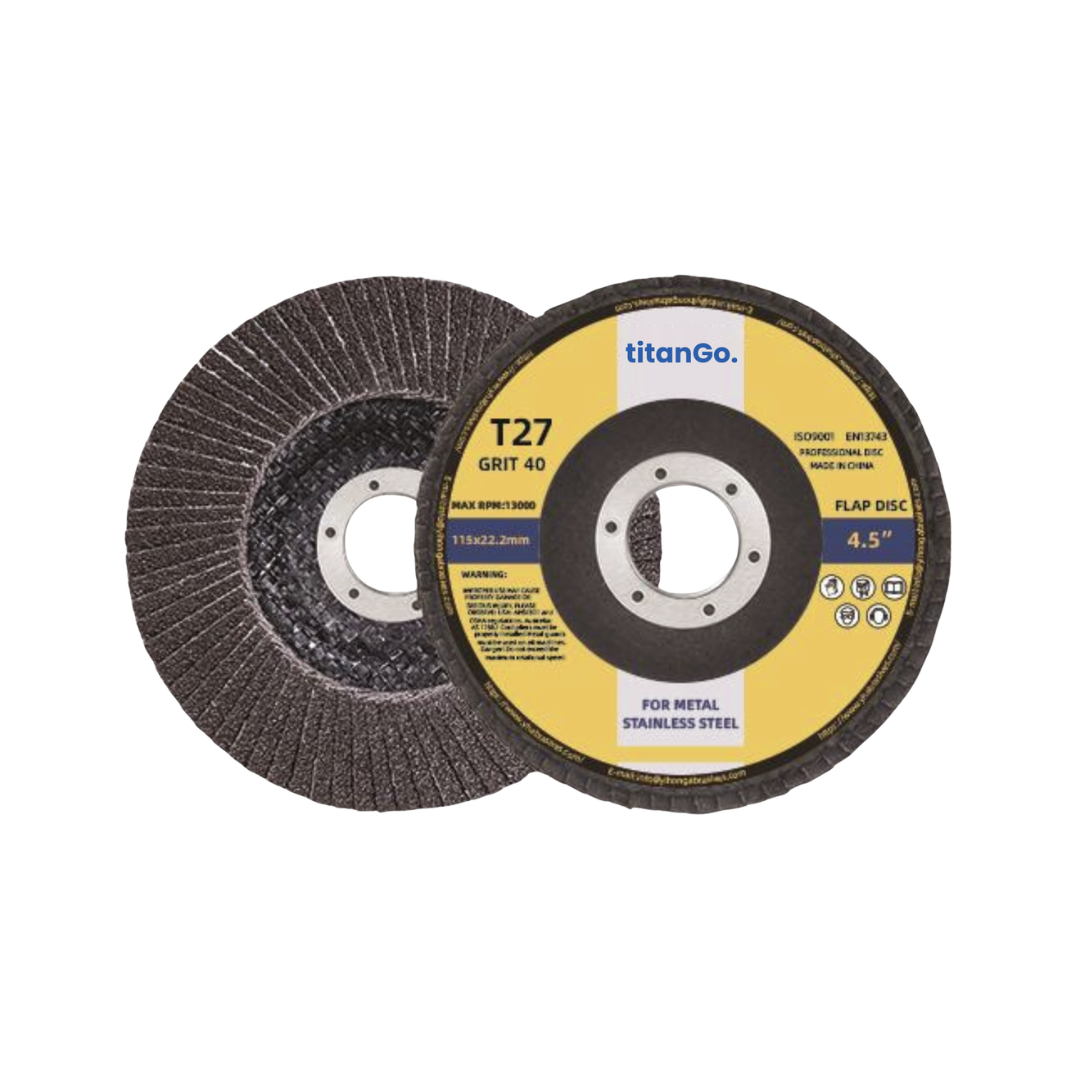 TITANGO ABRASIVE CALCINED ALUMINIUM OXIDE FLAP DISC