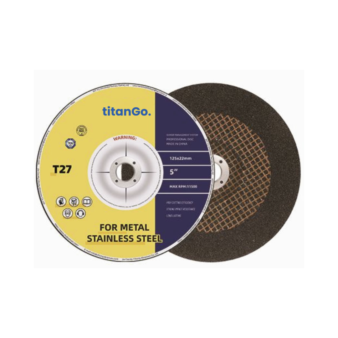 TITANGO ABRASIVE CENTER-DEPRESSED GRINDING WHEEL