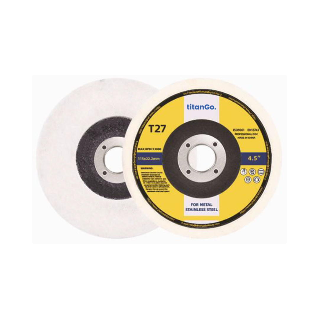 TITANGO ABRASIVE FELT DISC WOOL PRODUCTS