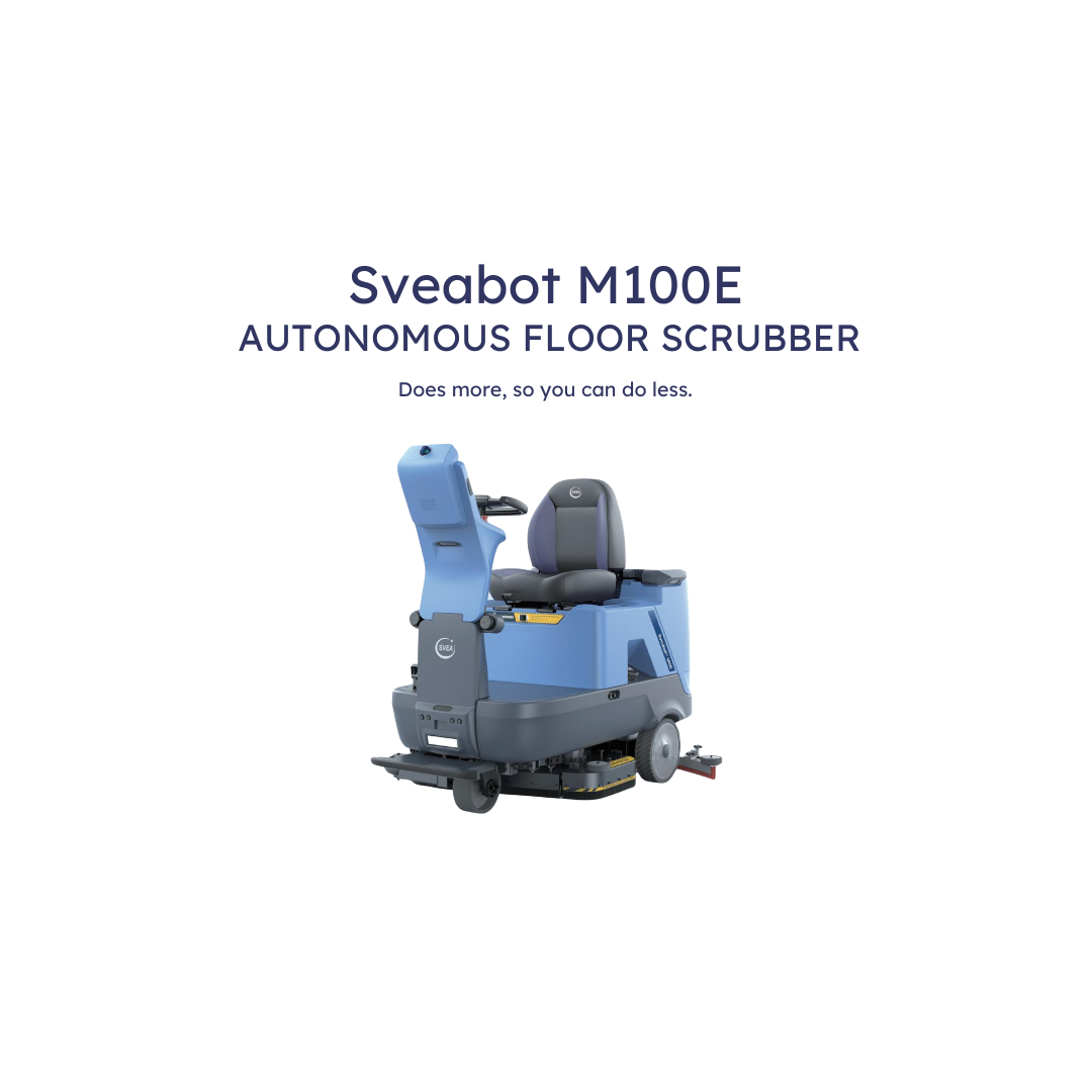 SVEABOT Autonomous Floor Scrubber M100E
