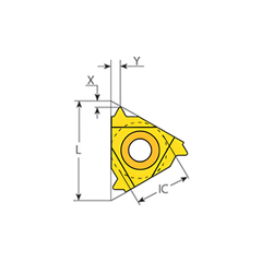 VARGUS External Thread Turning Toolholder Standard ALCS