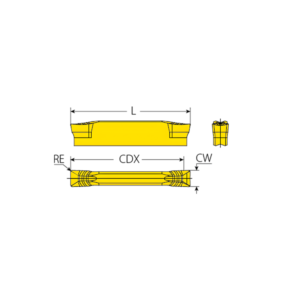 VARGUS External VG-CUT Groove Turning GP