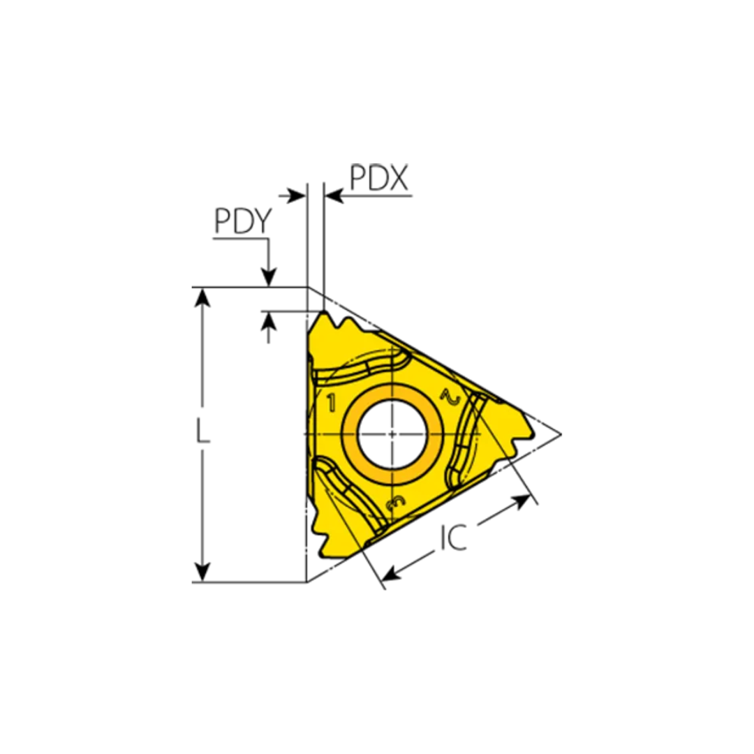 VARGUS External Thread Turning MACH TT TFT TP30